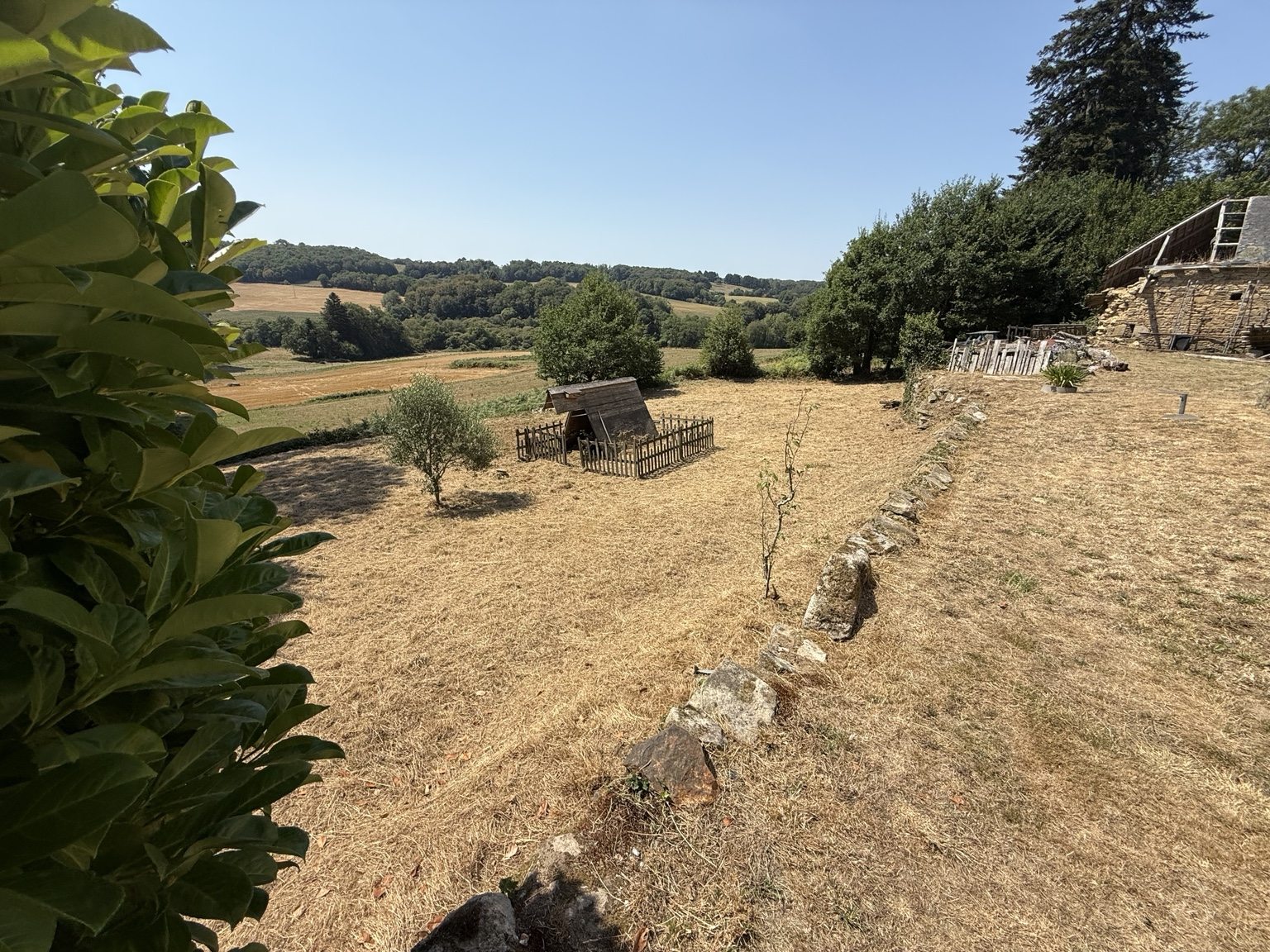 Vue sur la campagne